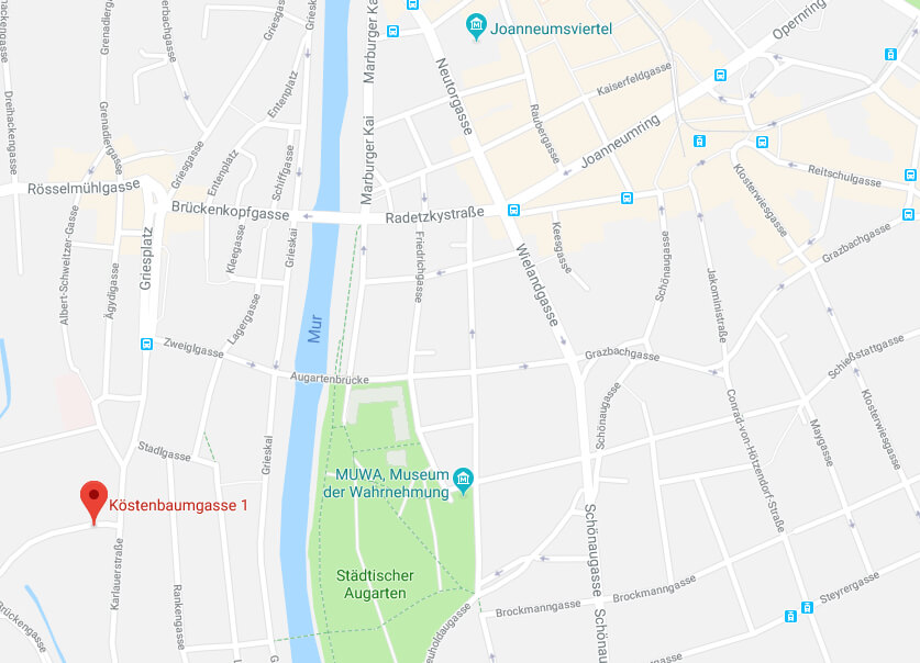 Neubauherrenmodell - 8020 Graz, Köstenbaumgasse 1 - Lageplan